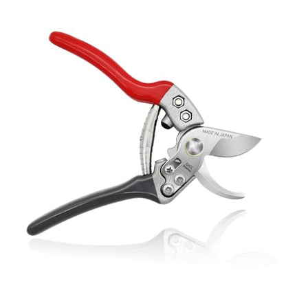 TONMA 7.5" Garden Scissors, Made in Japan, Pruning Shears & Clippers, TP-3 | 1" Cut Capacity Bypass Garden Shears, Japanese Hand Pruners Loppers for Gardening, Ergonomic Grip for Women or Small Hand - size: 7.5 inches
