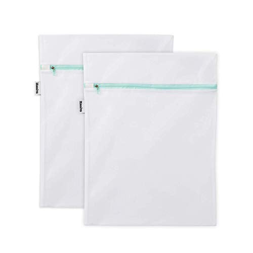 Mamlyn Mesh Laundry Bag for Delicates, Wash Bag for Underwear and Lingerie, Makeup Organizer Bag (2 Medium) - size: 2 Medium