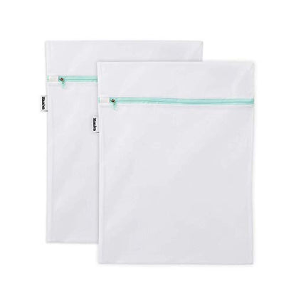 Mamlyn Mesh Laundry Bag for Delicates, Wash Bag for Underwear and Lingerie, Makeup Organizer Bag (2 Medium) - size: 2 Medium