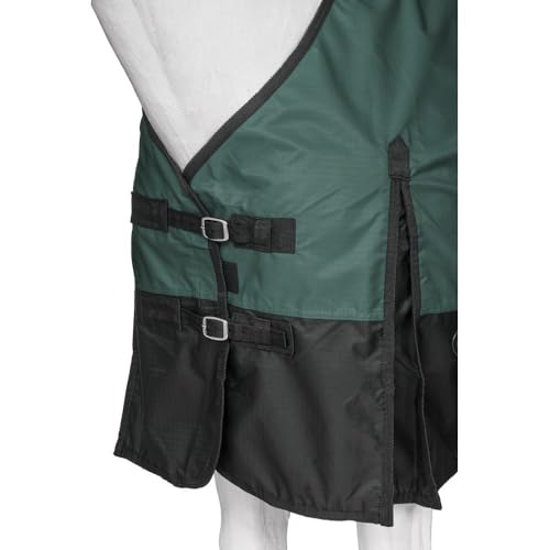 Tough 1 600 Denier Waterproof Horse Sheet - color: Hunter Green, size: 75"