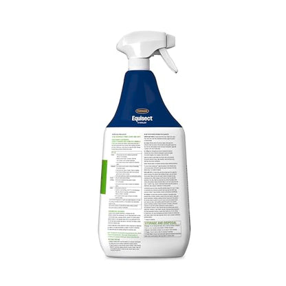 Farnam Equisect Water-Based Botanical Fly Repellent for Horses, 32 oz - size: 32 Fl Oz (Pack of 1)