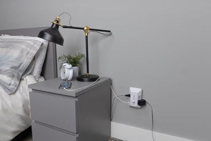 GE Outlet Extender with USB Ports, 4 Outlet Splitter, 2 USB-A, 2 USB-C - size: 2 USB-C