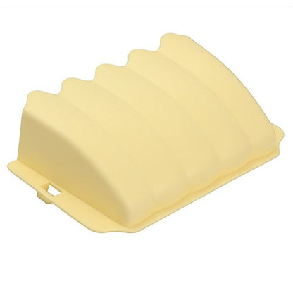 Litewoo Rabbit Hanging Hay Feeder Rack Wall-Mounted for Guinea Pig, Yellow - color: YELLOW