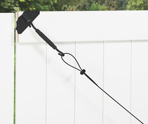 National Hardware Anti-Sag Gate Kit, Steel, Exterior Use, Black