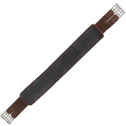 PROFESSIONAL'S CHOICE VenTech English Ventilated Horse Girth - color: Chocolate