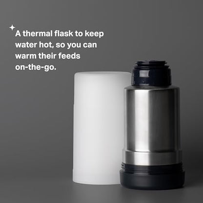 Tommee Tippee Travel Bottle & Food Warmer, Portable, Thermal Flask