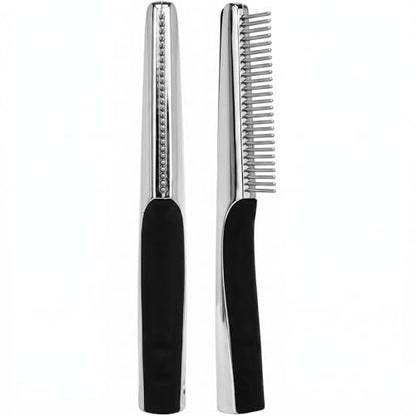 Resco Pet Products Rotating Tooth Comb - Professional Detangling & Dematting Grooming Comb for Dogs and Cats, Prevents Hair Pulling - color: Rotating Pin Comb