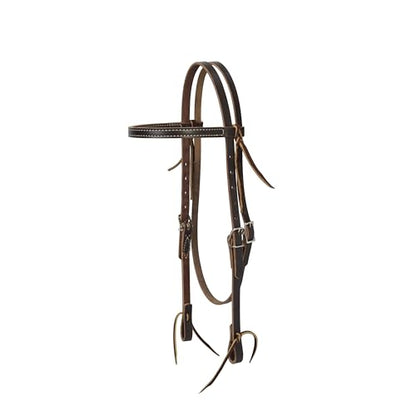 Turquoise Cross - color: Dark Oiled, size: Horse Size