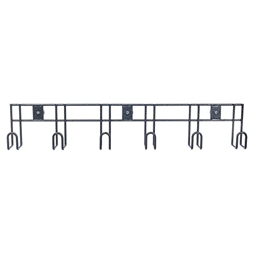 EASY-UP Pro Magnetic 6 Hook Tack Rack | Stable and Trailer Essential | High-Strength Magnets | Easy Horse Tack Organization