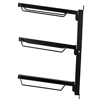 EASY-UP Mounted Saddle Racks | Optimal Storage Solution for Horse Saddles - style: 3 Tier Saddle Rack