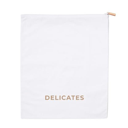 Delicates, Cashmere Wool Sweater Storage Bag Pouch Set with integrated Cedar Wood (Delicates) - style: Delicates