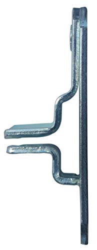 Trailer Door & Ramp Locking Hasp -4" Mounting- Cam Lock Latch Keeper -Zinc- Made in THE USA - size: 4" Center to Center Mounting