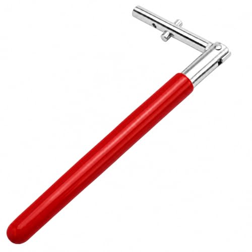 T-post Clips Tool, Fixing Fence Clip and Wire Steel Bender T-post Handheld Twisting Tool, Multi Functional Bender 1 pack,red - color: Red, size: 1 Pack