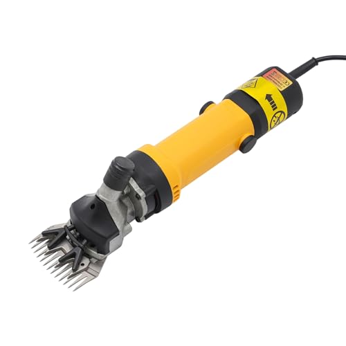 Electric Sheep Clippers, Professional Pet Hair Grooming Shears, Goat Alpacas Thick Trimmer, 6 Speeds Animal Livestock Cutting Kit, 690W Heavy Duty Carpet Shearing Machine for Farm Rooms