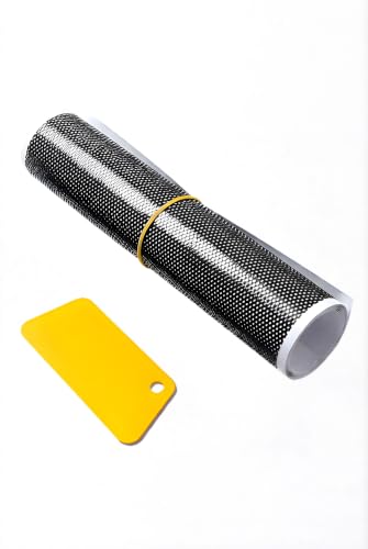 Windshield Tint Strip, Waterproof Ceramic Window Tint Film, Removable Car Window Sun Visor Decal, Universal Exterior Windscreen Decorative Sticker for Cars, SUVs, Trucks (Black)