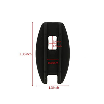 20 Pcs Black Corner Post Electric Fence Insulator | For Electric Fence Wire