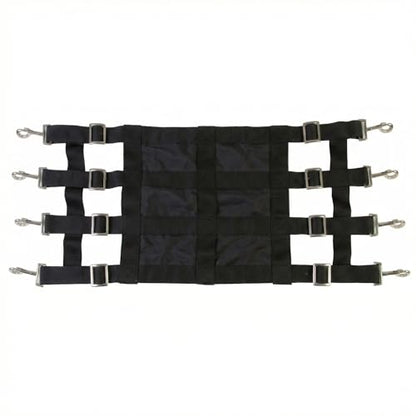 Southwestern Equine Premium Nylon Stall Guard for Horses (Black-Closed) - color: Black-Closed