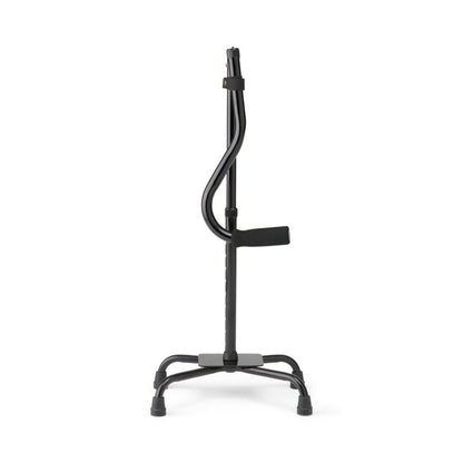 Medline Folding Quad Cane, Large Base, Quad Base for Greater Stability, Skid-Resistant Rubber Tips, Lightweight Aluminum, Black - size: Large Base
