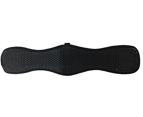 Majestic Ally Heavy Duty Mesh Cinch Girth Stainless Steal Buckles for Western Saddle - 26", 30" and 34" - size: 34 Inch