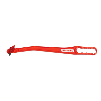 28" Hay Knife, Hay Cutter Tool for Net Wrap & Baling Twine (Red) - color: Red