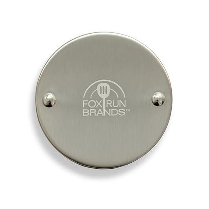 Fox Run Vintage Can Punch Opener, Stainless Steel Can Punch and Saver Lid for 3" Wide Cans