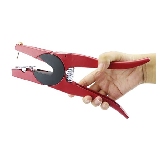 Ear Tag Plier Livestock Identification Tag Forceps for Cattle Pig Livestock Goat