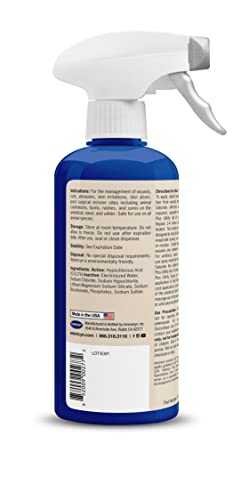 Vetericyn Plus Livestock Utility Gel Spray | Sprayable Hydrogel Wound Care, Teat Spray, Dermal Irritation Relief, Non-Toxic and Antibiotic-Free Formula, Safe for All Animals. 16 ounces