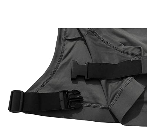 Majestic Ally Premium 4-Way Stretch Spandex/Elastane Horse Shoulder Guard for and Protection, Large, Black - color: Black