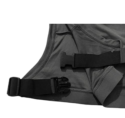 Majestic Ally Premium 4-Way Stretch Spandex/Elastane Horse Shoulder Guard for and Protection, Large, Black - color: Black