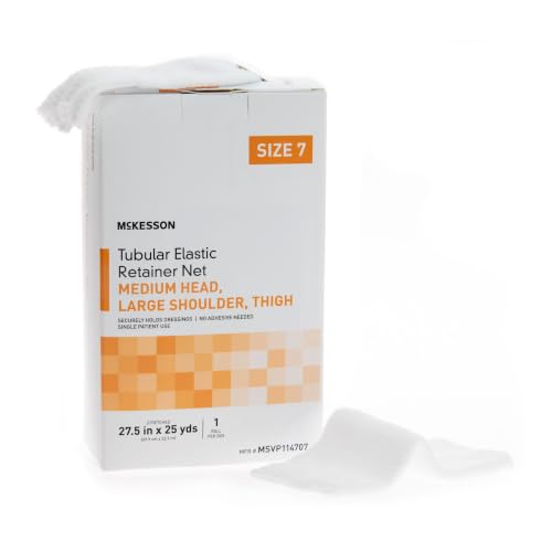 McKesson Tubular Elastic Retainer Net Dressing, 27 1/2 in x 25 yd, 1 ct - size: Size 7 1 Count