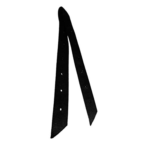 Double Ply Black Nylon Cinch Strap And Off Billet Saddle Set