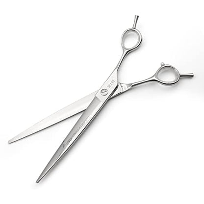 Chris Christensen Classic Series Grooming Shears, 8 in Straight Shear, Groom Like a Professional, Any Skill Level, Made From 440C Japanese Steel - size: 8 inch Straight
