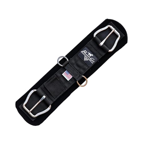 Professional's Choice SMX Horse Western Cinch - color: Black, size: 16"