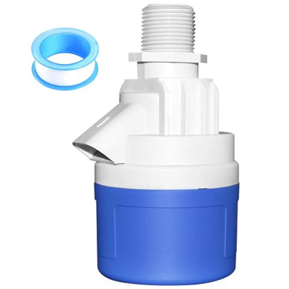 1" Water Float Valve for Water Tank, Water Troughs, Pond, Pool, Livestock - color: 1" Top Inlet