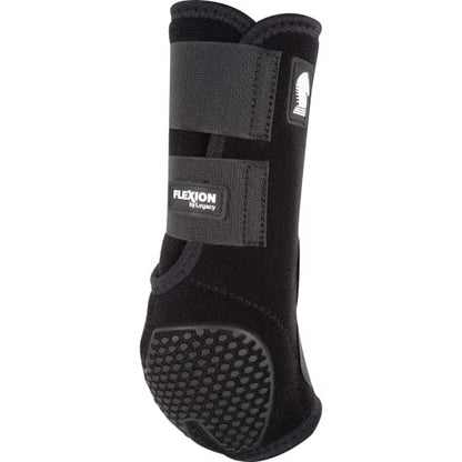 Classic Equine Dyno Turn Bell Boots - color: Black, size: X-Large