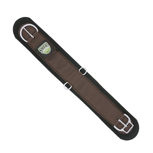 Weaver Leather Equine Felt Lined Smart Cinch - color: Brown, size: 34-Inch