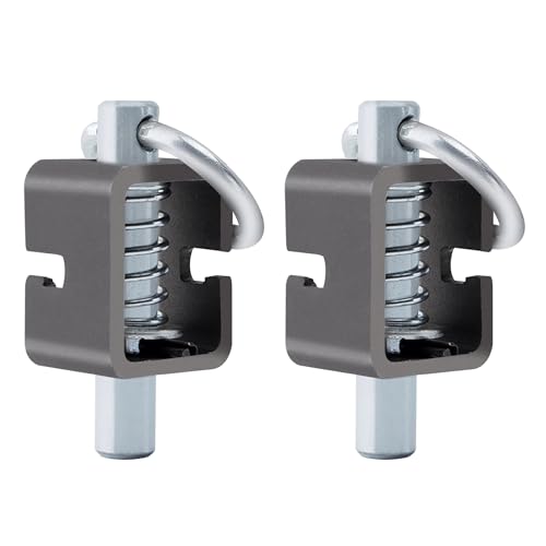 Spring Latch Lock, Weld-On Spring Latch Assembly, Trailer Gate Latch (Pack of 2)