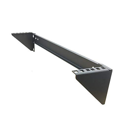 2U Steel Wall Mountable Simple Vertical Network Equipment Rack - size: 2U