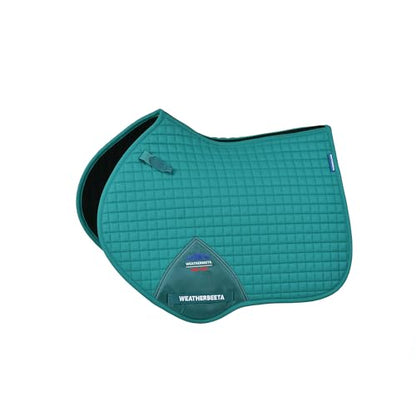 WeatherBeeta Prime Air-Tec Jump Shaped Saddle Pad - color: Dark Turquoise, size: Large
