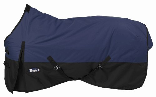 Tough 1 600 Denier Waterproof Horse Sheet - color: Navy Blue, size: 81"