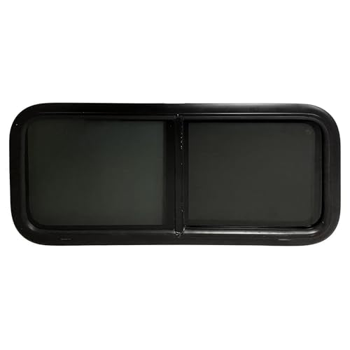 ProCamp RV Window 36x15 | Horizontal Slider, Screen & Trim Ring