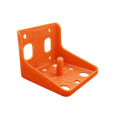 Horse Salt Block Holder, Mineral Dispenser Mineral Feeder for Cow Deer Goat Sheep Livestock Licking Eating Backyard Farm (Orange) - color: Orange