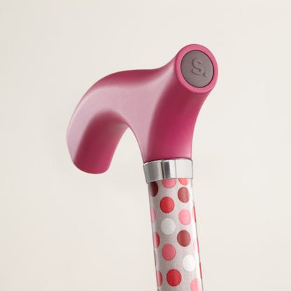 Switch Sticks Folding Walking Cane For Women & Men - color: Hot Pink