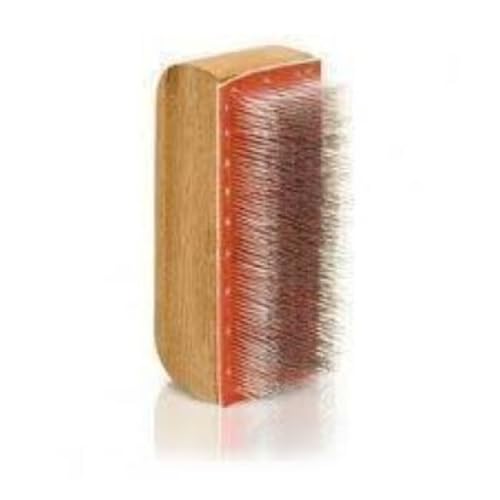 Professional Velvet Carding Brush, Steel Wire Bristles, Upholstery Fabric Grooming Tool