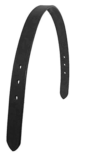 20" Smooth Leather Replacement Break Away Crown Strap for Pony Breakaway Halter