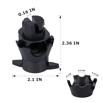 Mingya 25 Pcs Electric Fence Insulators Round Post Clips Electric Wire Insulators Holding for Pig Tail Fiberglass Electric Fence Post - size: 25 pcs