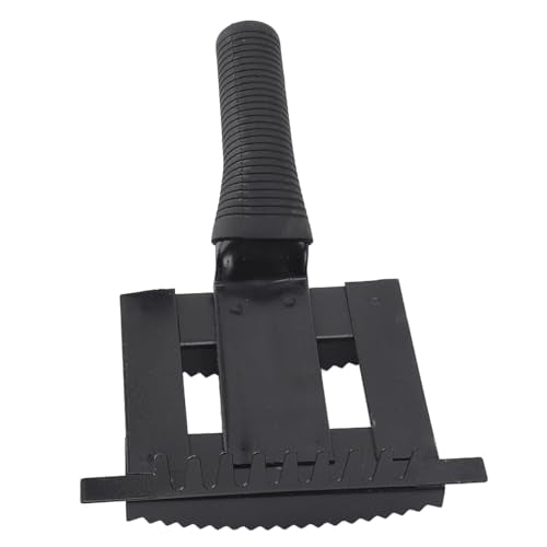 Heavy Duty Livestock Grooming Brush, Dual Sided with Massage Itch Relief Function, Professional Shedding Comb, ABS Iron