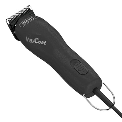 Wahl Pro Animal Equine MaxCoat Horse Clipper, Black | Powerful Corded Clipper for Thick Coats, Quiet Performance, Includes a #10 Competition Series Blade