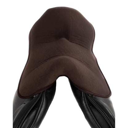 Acavallo Ortho Coccyx Gel in Dri-Lex Seat Saver ? Jumping, Medium, Brown - size: Medium