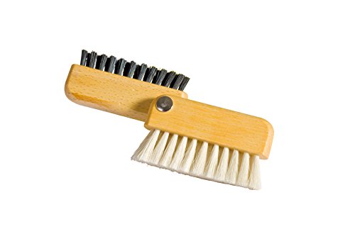 REDECKER Goat Hair/Natural Pig Bristle Laptop Brush with Oiled Beechwood Handle, 3-Inches - German Goat Hair Laptop Brush - color: Oiled Beechwood Laptop Brush